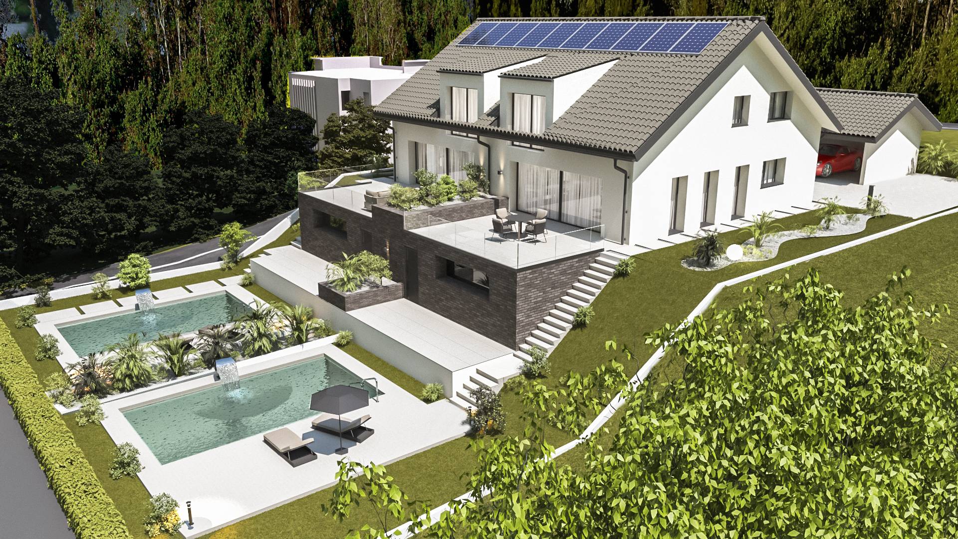 Villas à Yens